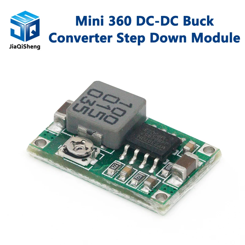 RC Airplane Module Mini 360 DC Buck Converter Step Down Module 4.75V-23V to 1V-17V 17x11x3.8mm New LM2596 2A