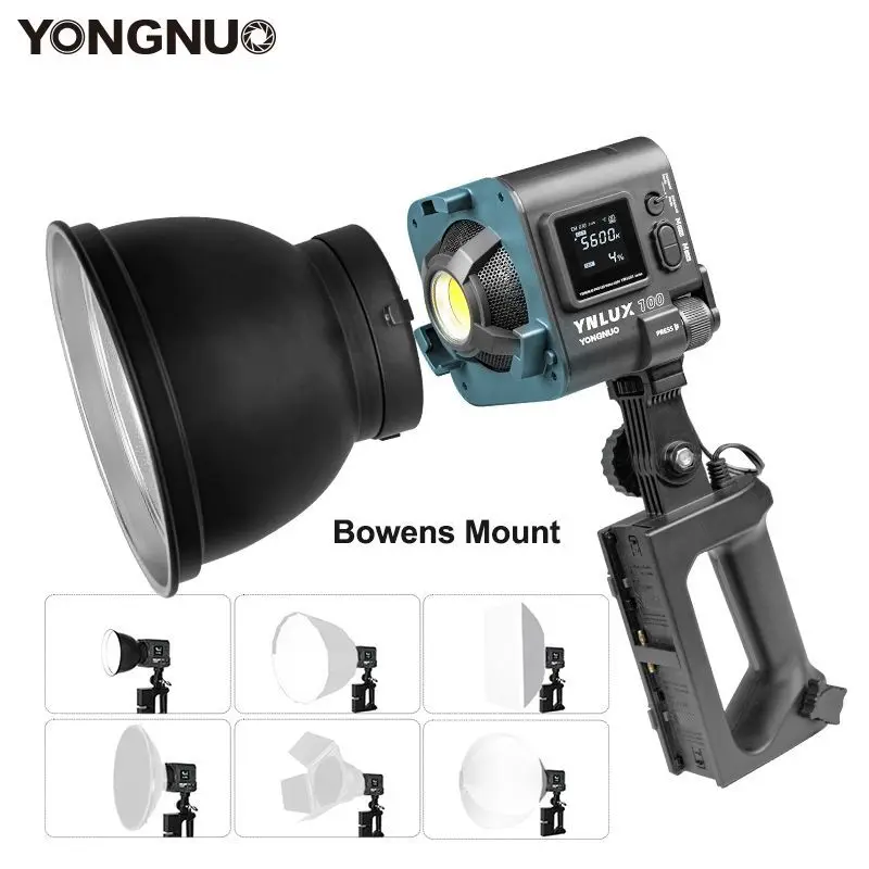 Yongnuo LUX100 Đèn LED Chụp Ảnh Phòng Thu Ánh Sáng Cho Tiktok Youbute Trò Chơi Video Trực Tiếp Chiếu Sáng 100W Di Động Quay Phim Chụp Ảnh
