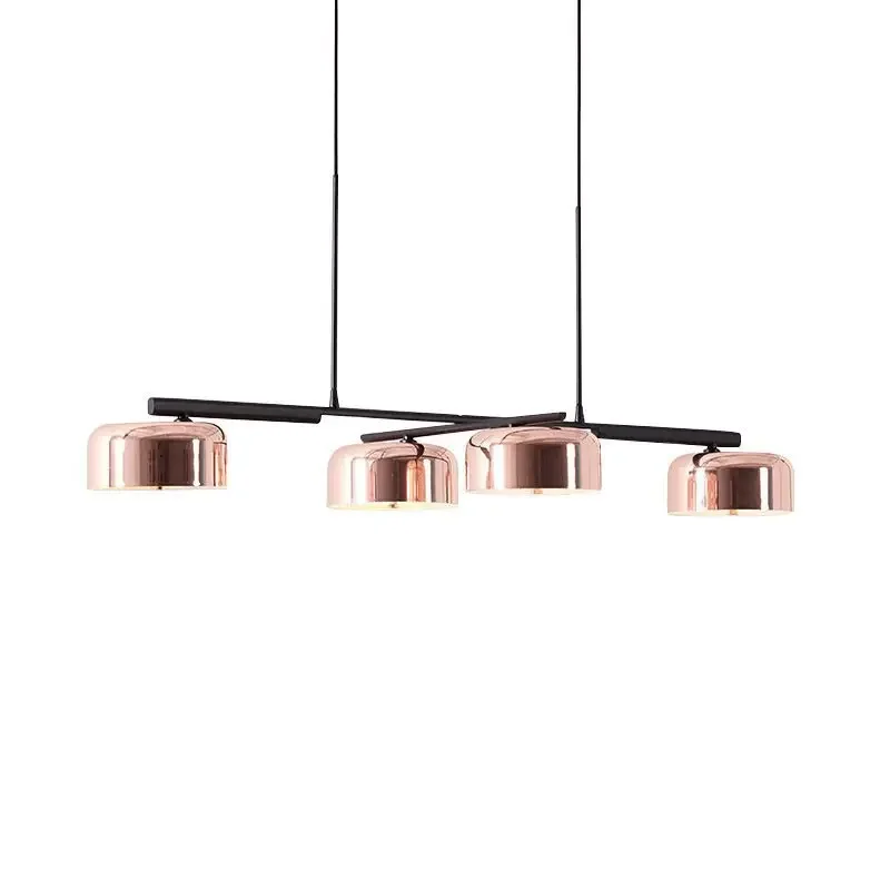 

Nordic restaurant bar lamp post-modern minimalist creative designer rotating chandelier LED home floor lamp