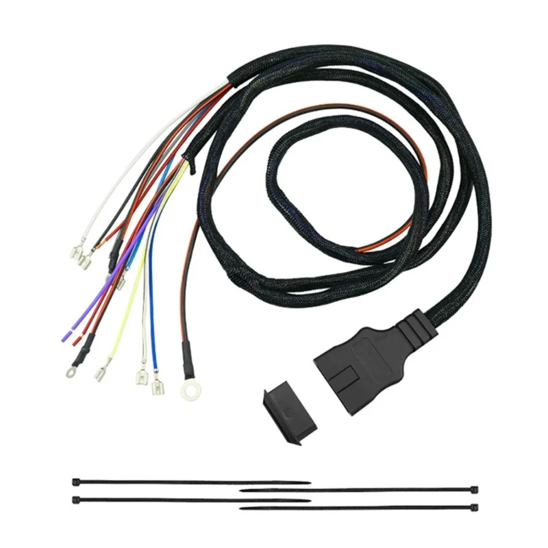 26347 26377 Heavy Duty 11 Pin Snow Plow Side Light Harness Wiring Connector Cable Suitable For Western SnowEx Snowplows