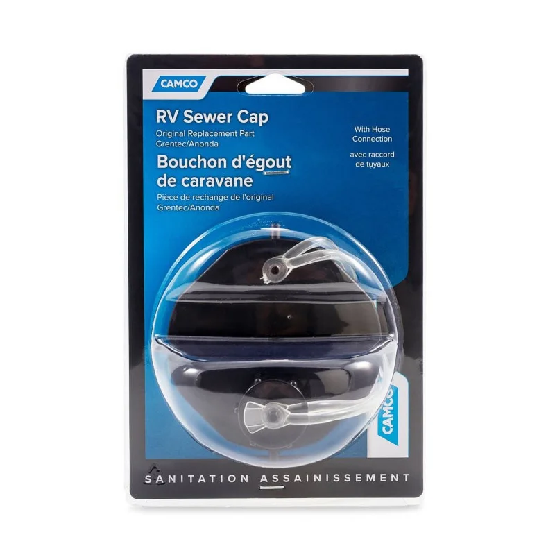 Sewer Cap w/Hose Connection (Eng/Fr)-W