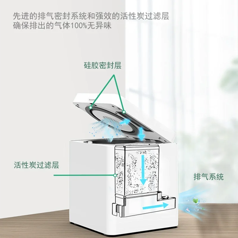المطبخ الغذاء النفايات تحويل محول الغذاء الخضروات النفايات إعادة تدوير مركب آلات معاد تدويرها آلة التخلص من القمامة