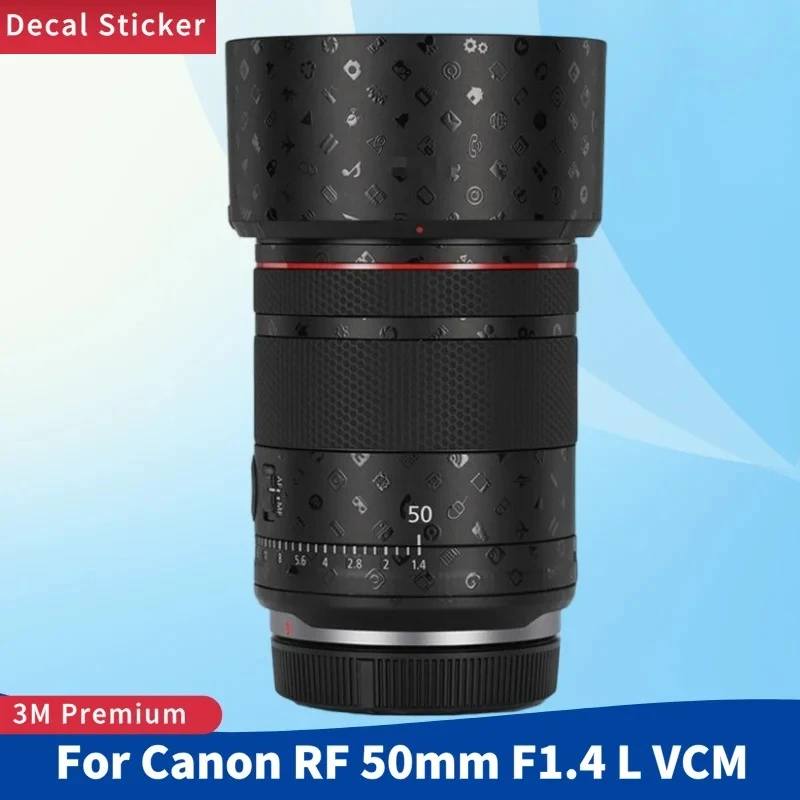 

Защитная пленка-наклейка для объектива RF50mm F1.4 L VCM, антицарапинное покрытие для объектива Canon RF50
