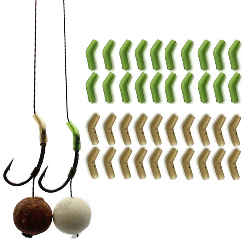 30 sztuk Carp Fishing zapobiegający plątaninie rękaw akcesoria helikopter Rig rury hak złącze obrotowe rękaw do ochrony żyłki