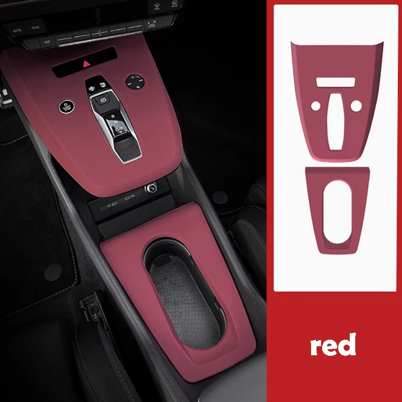 For Audi Q4 Q5 E-tron Central Control Protection Pad Silicone Material Car Accessories