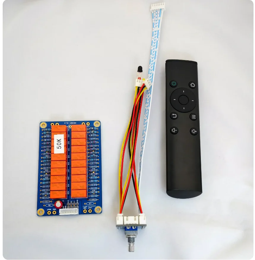 Volume Potentiometer Remote Control Relay Volume Control Board Intelligent HIFI Fever Aspirations Conductive Plastic A-L-PS27