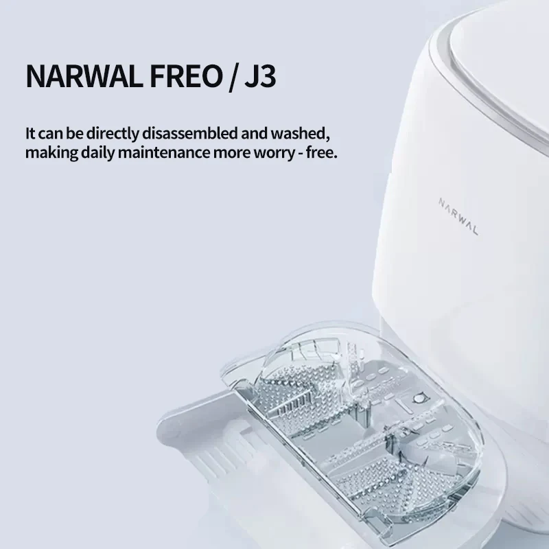 For 나르왈 Narwal Freo/J3 Robot Vacuum Cleaner Parts Base Station Cleaning Tray Mop Self-Wash Mop Cleaning Disk Accessories