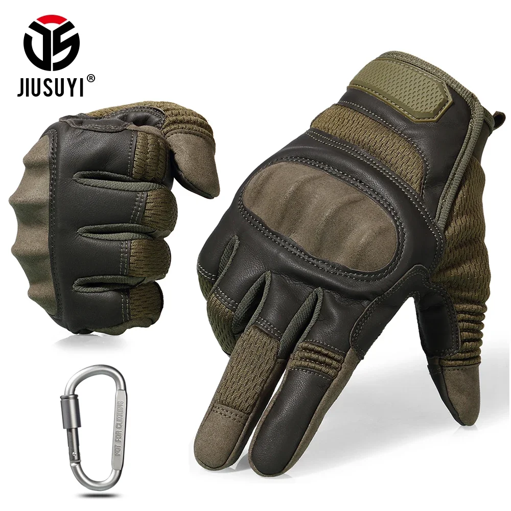 Tactical Full Finger Gloves Touch Screen Airsoft Combat Paintball Shooting Hard Shell Bicycle Driving Cycling Camping Glove Men