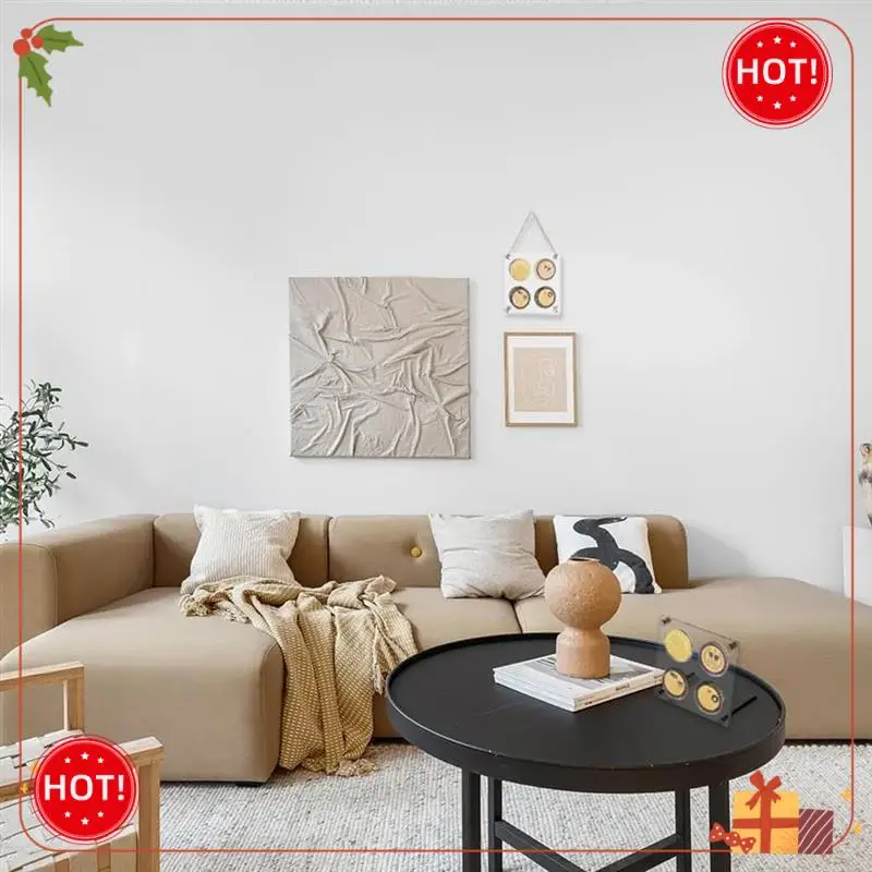 ABLE-Challenge-Coins أكريليك شفاف مختوم عرض مقاوم للغبار إطارات عرض قابلة للجمع لهواة جمع العملات المعدنية قدامى المحاربين القدامى