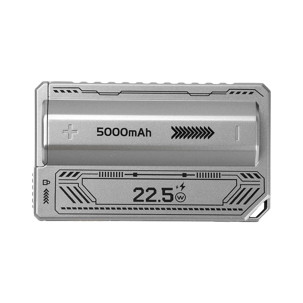 21700 Batteriehalter Powerbank-Gehäuse PD 20W Schnellladung Eingebautes Kabel Abnehmbare Powerbank DIY Batteriegehäuse – Detail 16