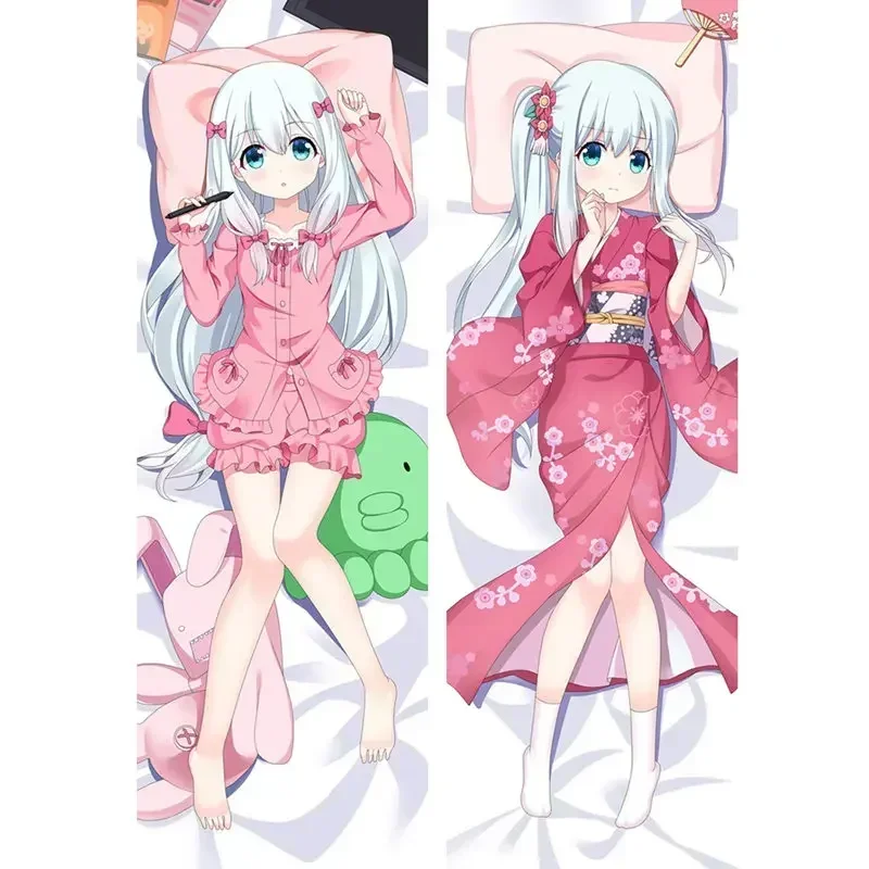 Anime Eromanga Sensei Pillow Cover Izumi Dakimakura Case Sexy 3D Double-sided Bedding Hugging Body Pillowcase Customize Gifts