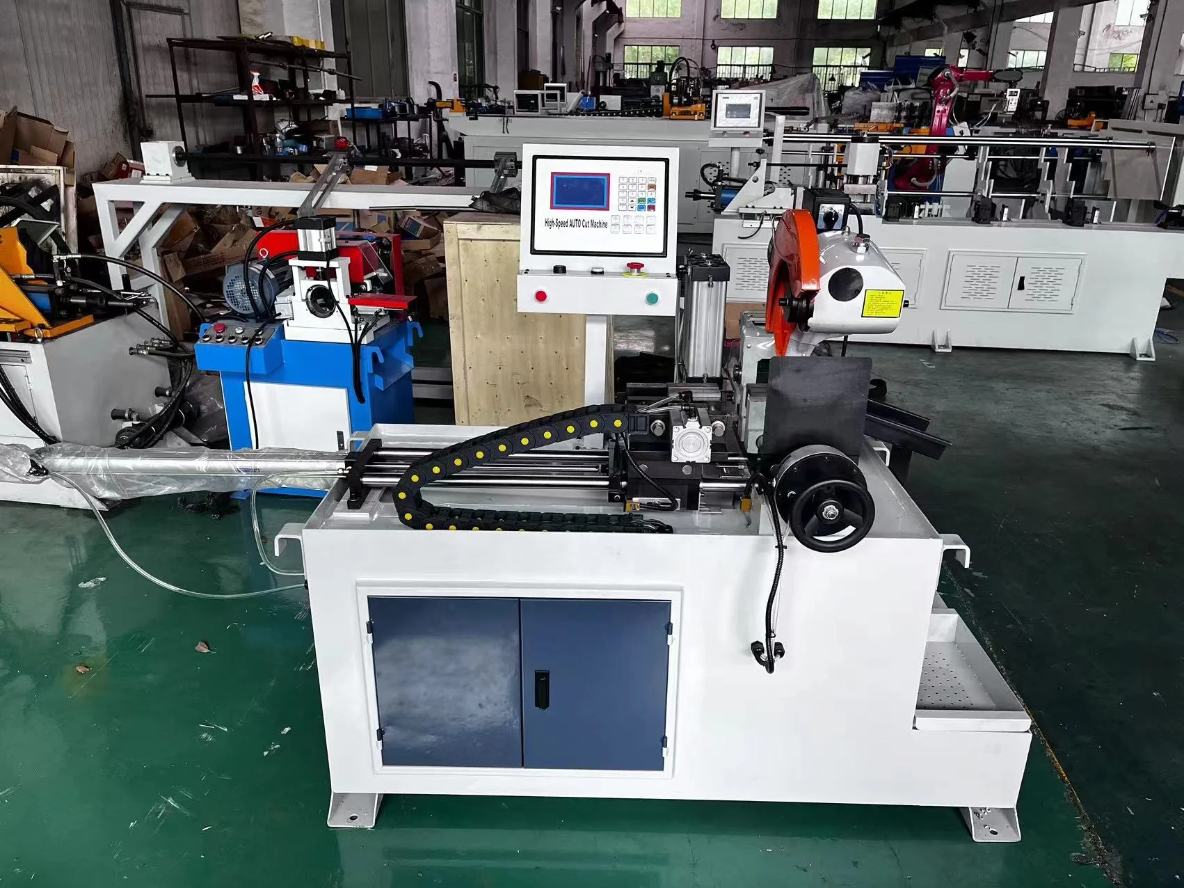 Tagliatrice automatica per tubi e tubi Penumatic Power MC-315SL