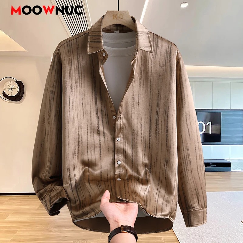 

Fashion Shirt Men's Streetwear Blouse Mens Clothing Spring Autumn Winter Streetdress Popular Casual Elegant Hombre Male Shirt