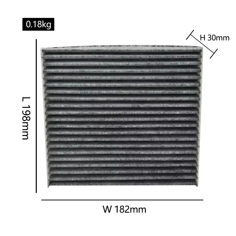 Car Cabin Filter J118640031 For Suzuki Vitara 1.4T 1.6L 2015- S-cross 1.4T 1.6L 2014- Alivio 1.6L 2014- Auto Parts