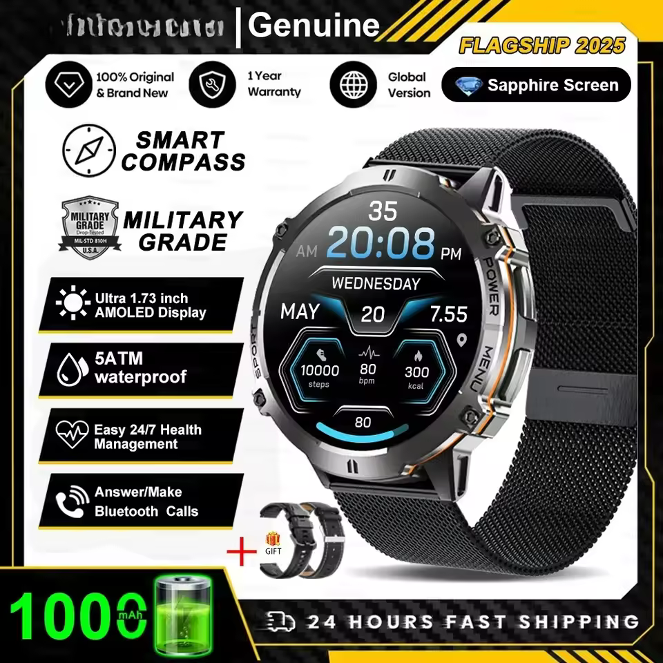 샤오미 2026 아웃도어 스포츠 스마트워치와 나침반 기능