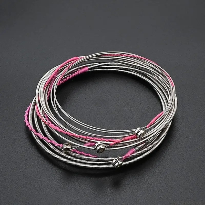 

M5TC 4-струнные струны для акустической гитары, сменные басовые струны из нержавеющей стали, прочные