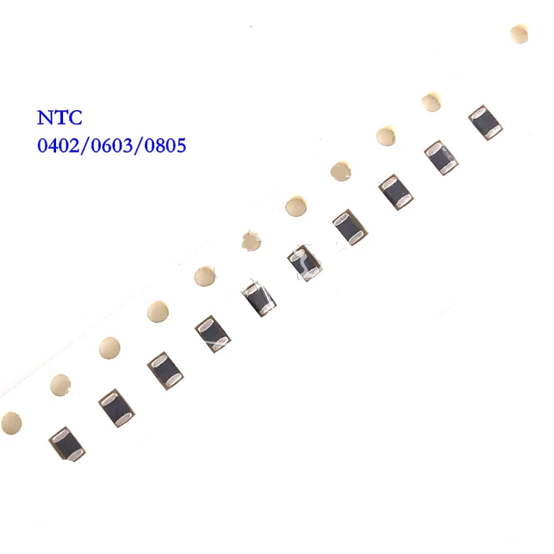 20PCS 0402 0603 0805 1％ NTC SMD Thermistor 1K 2.2K 2K 3.3K 4.7K 6.8K 10K 15K 22K 33K 47K 50K 100K Thermal Resistor