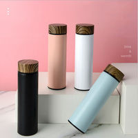 Logo Customize Thermos Mug Coffee Cup With Lid Thermocup Seal Stainless Steel Vacuum Flasks Thermo Mug For Car Water Bottles
