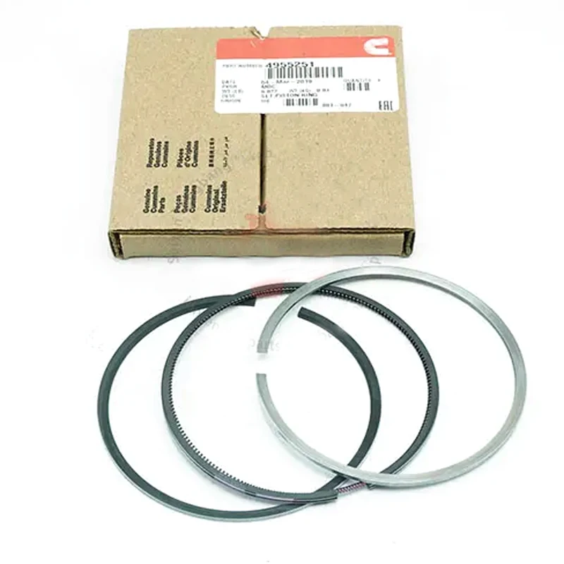 QSB6.7 Piston Ring 4955251 for Cummins engine piston ring set 4955251