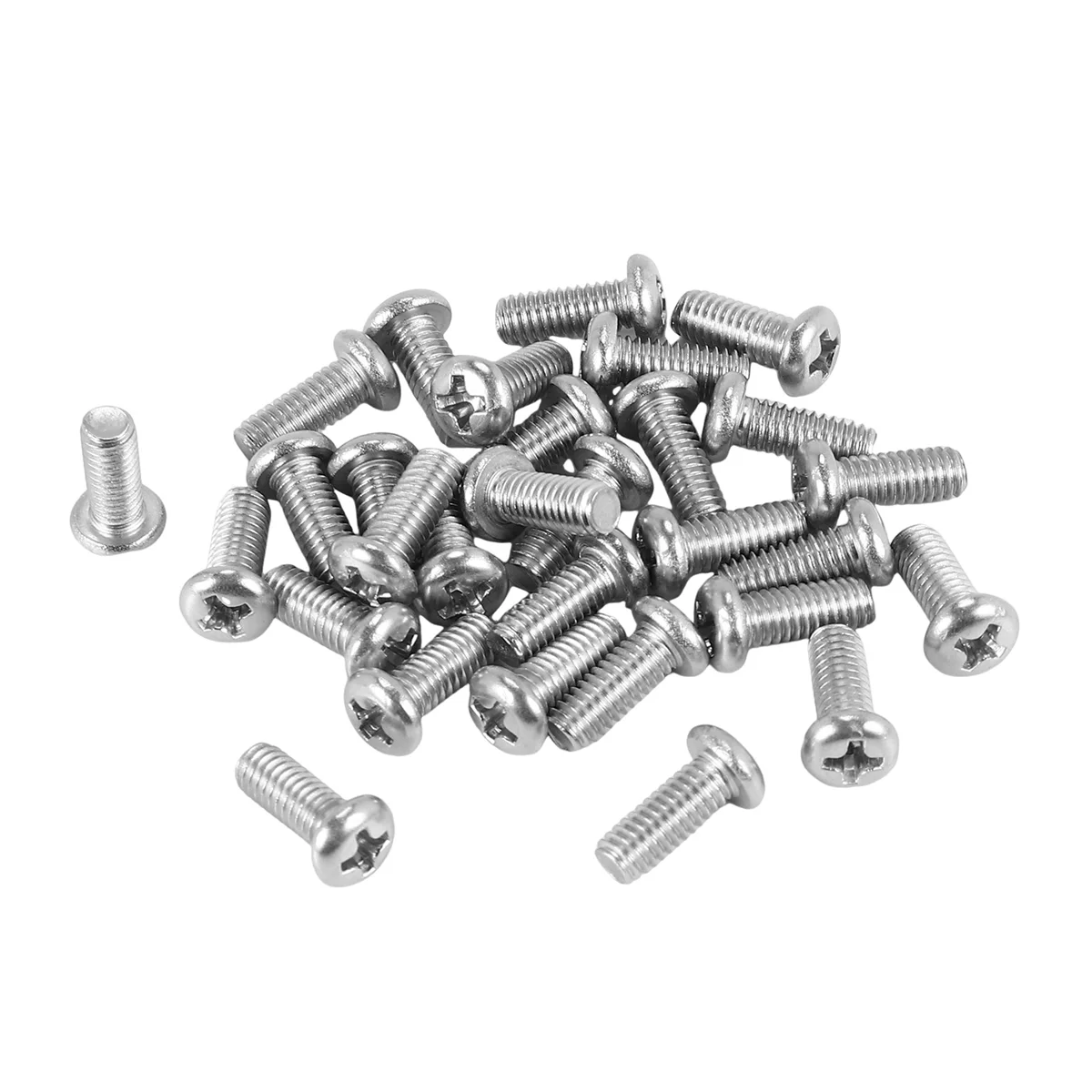 LZO 30 Pcs VESA TV LCD Monitor Mounting for PHILIPS Head Screws M4 X 10Mm