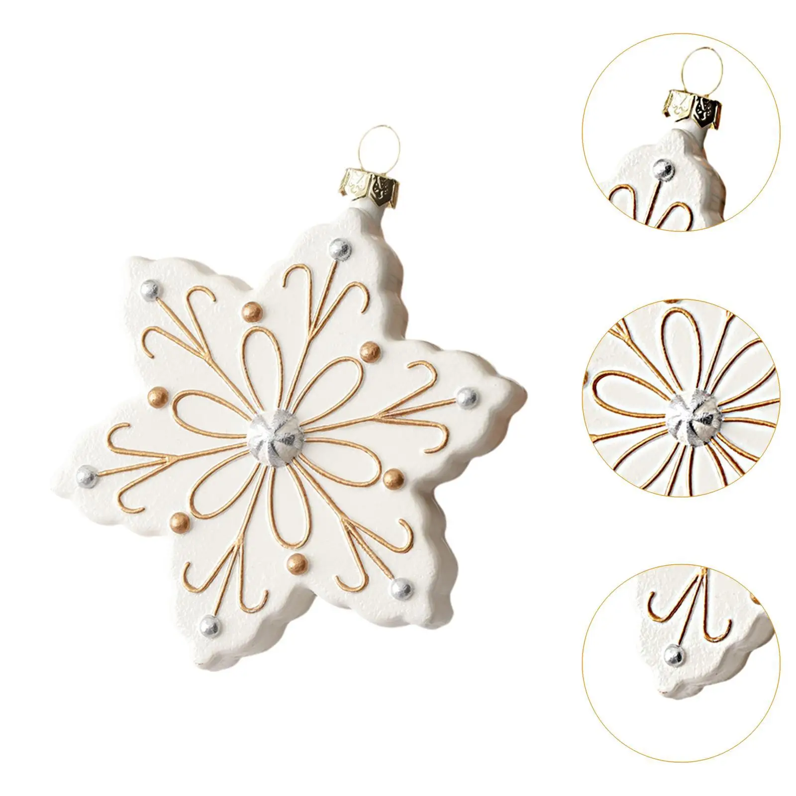 Accessoires Photo de décoration de noël, 6 pièces, fournitures de fête décoratives, pendentif suspendu