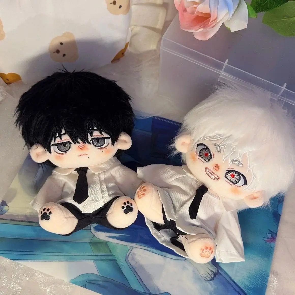 

20cm Anime The Summer Hikaru Died Figures Cosplay Cotton Doll Body Toys Cute Gifts for Friends Fans Cute Kawaii Toys