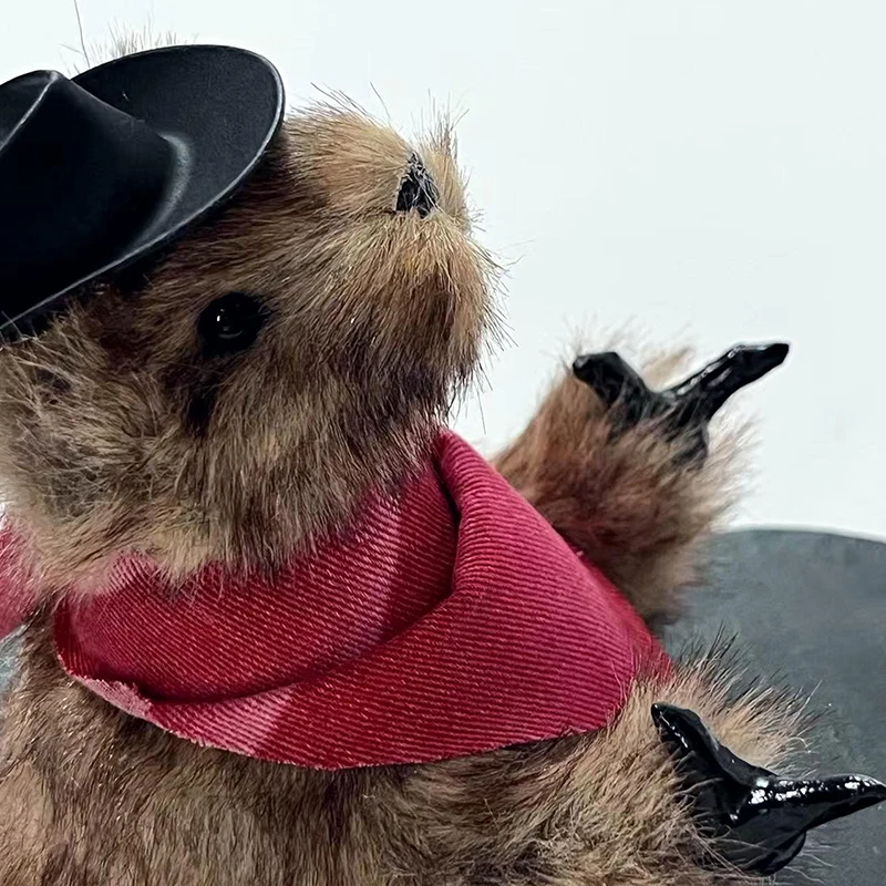 

Cowboy Bandits Taxidermy Squirrels The Cowboy Hamster Hangs On The Wall For Home Decoration High Quality