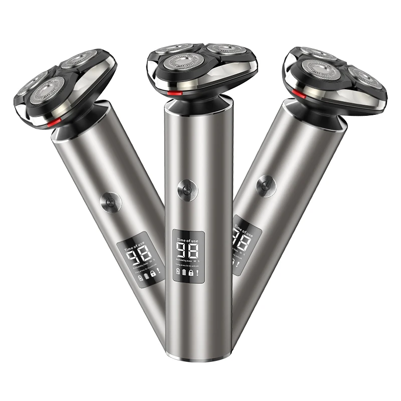 ماكينة حلاقة كهربائية جديدة للرجال ماكينة حلاقة كهربائية قوية لللحية ماكينة حلاقة نظيفة محمولة قابلة لإعادة الشحن مقاومة للماء ماكينة حلاقة للشعر #5