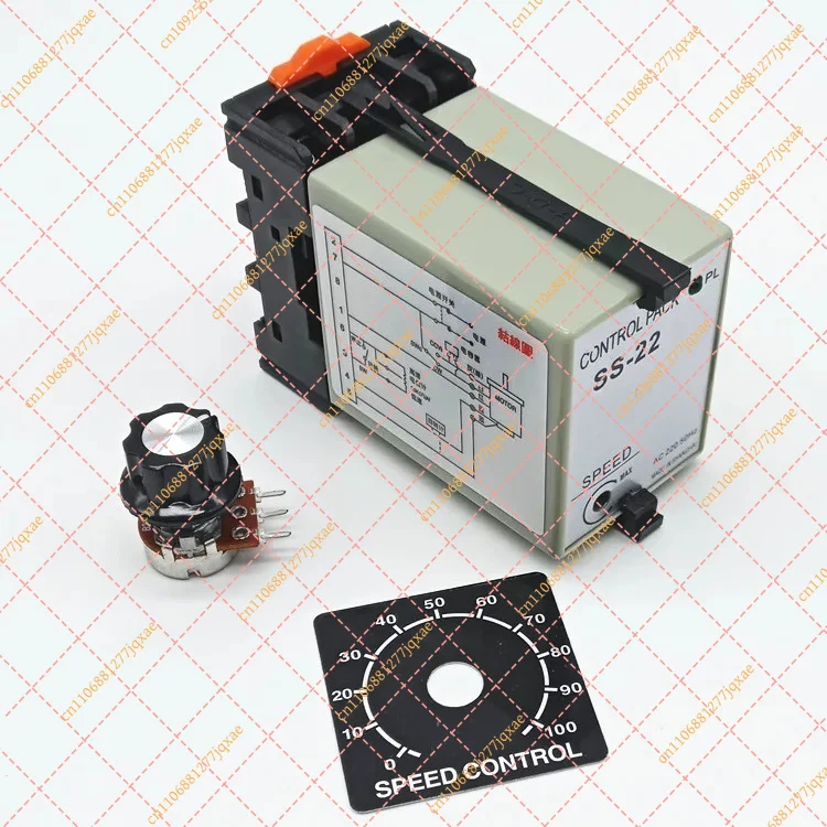 220V Split-Type Single Phase AC Motor Speed Governor for 6W-250W Induction Motor Speed Regulation