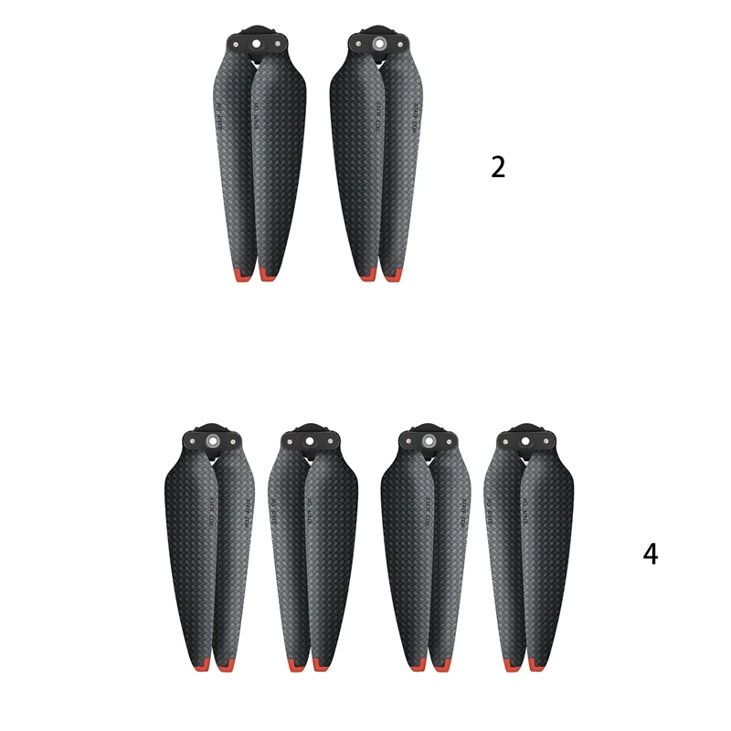 

For AIR 3 Carbon Fiber Propeller 8747F Propeller Blade Quick Release High Strength Portable Drone Wing Replacement 2PCS