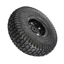 10 Inch 4.10/3.50-4 Inflate Tire Wheel For Trolley Mobility  Electric Scooter Comfortable And Wearproof