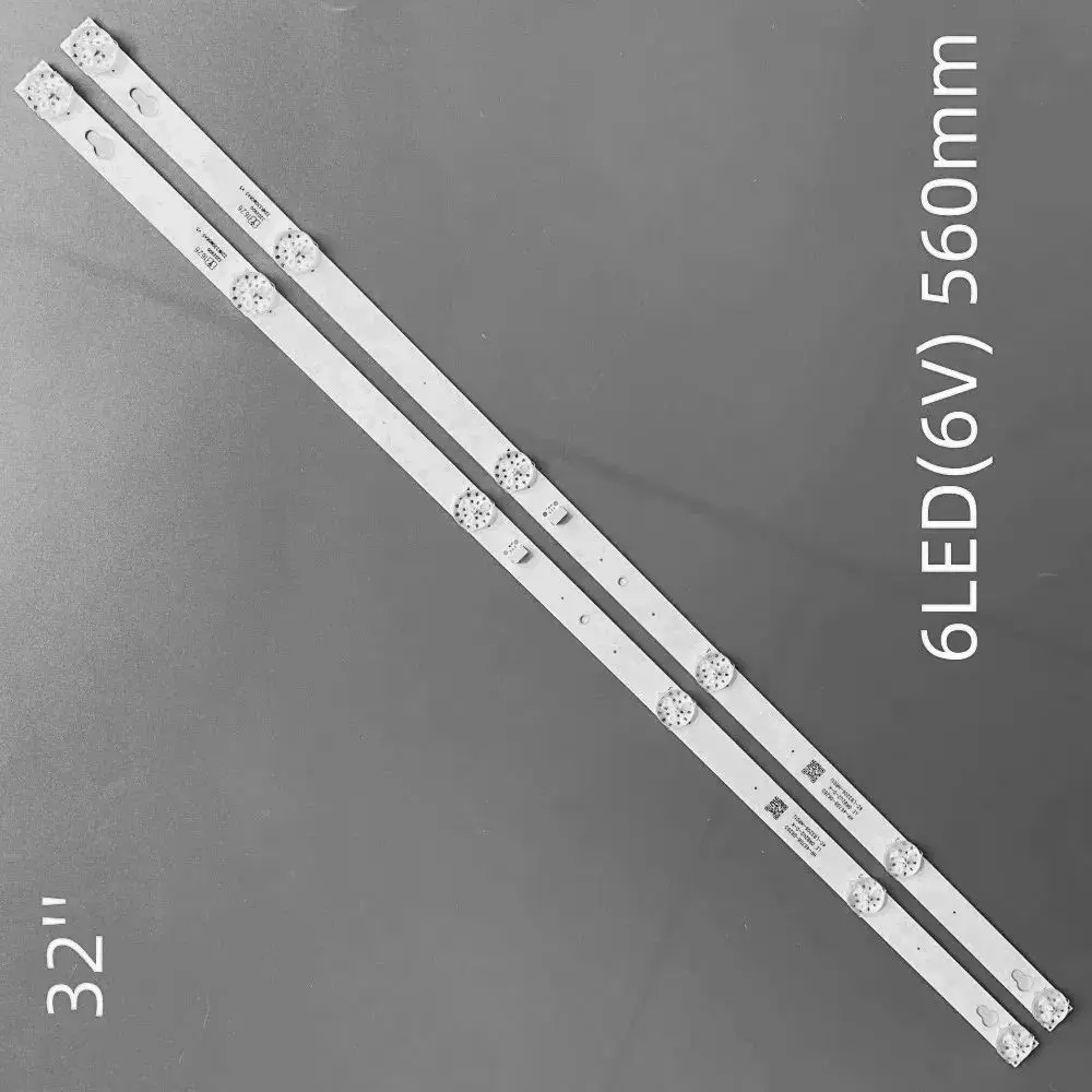 

Замена светодиодной подсветки телевизора для Toshiba 32L2600 32L2800, светодиодные полосы, полосы подсветки, линейная линейка 4C-LB3206-HR03J 32HR330M06A5 V5