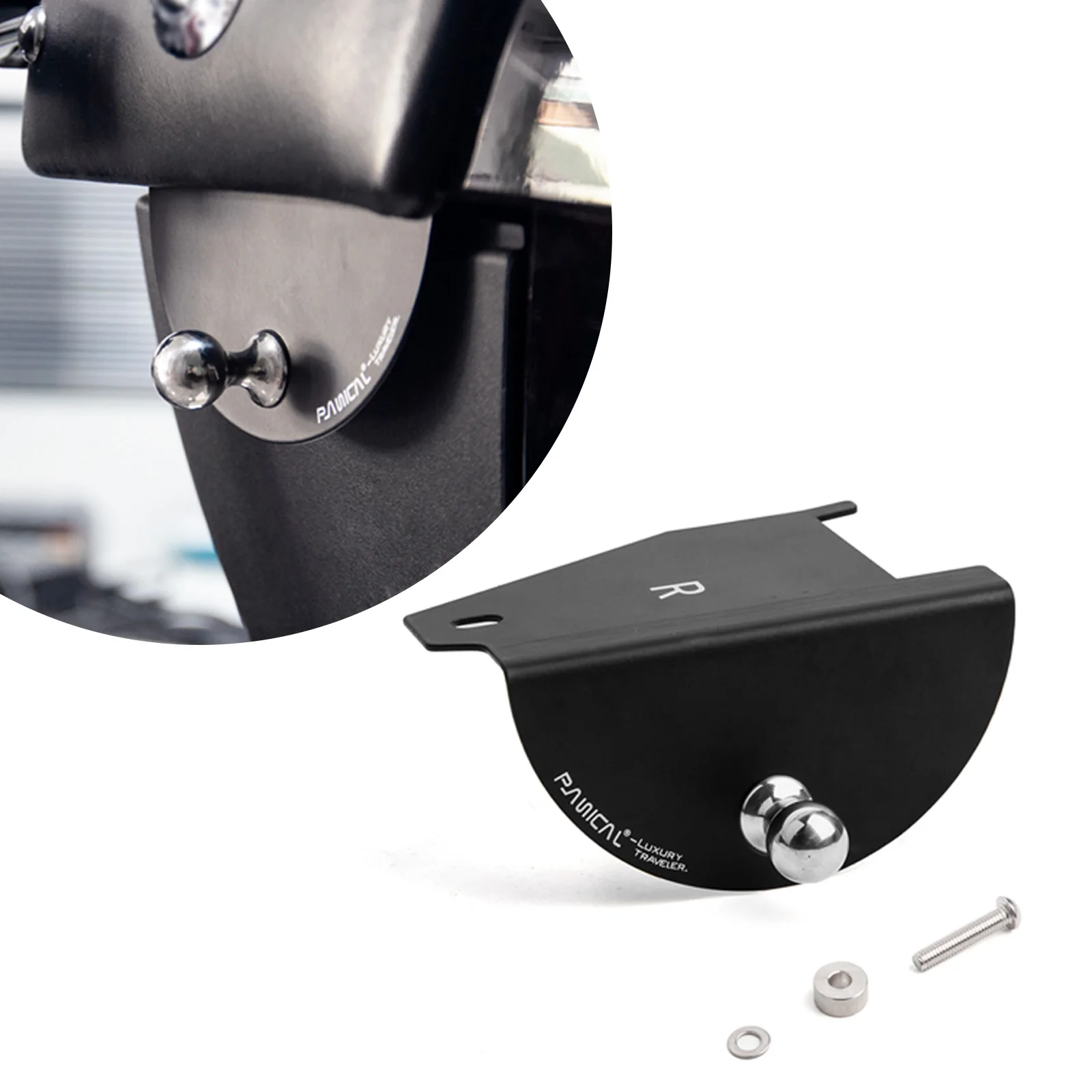 Panical Motorcycles Rear Seat Accessories Passenger Cup Holder Attachment Place Items For Indian Roadmaster Pursuit 2014-2026
