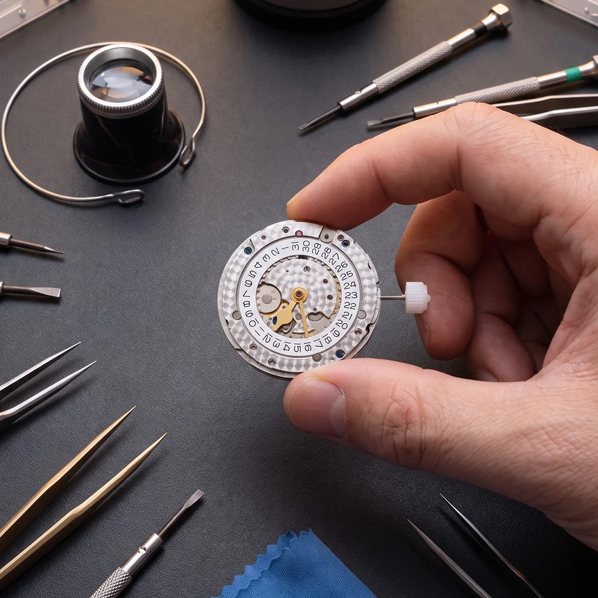 GMT 3285 Automatic Mechanical Movement Modification Replace Movement China 3285 Date At 3:00 31 Jewels