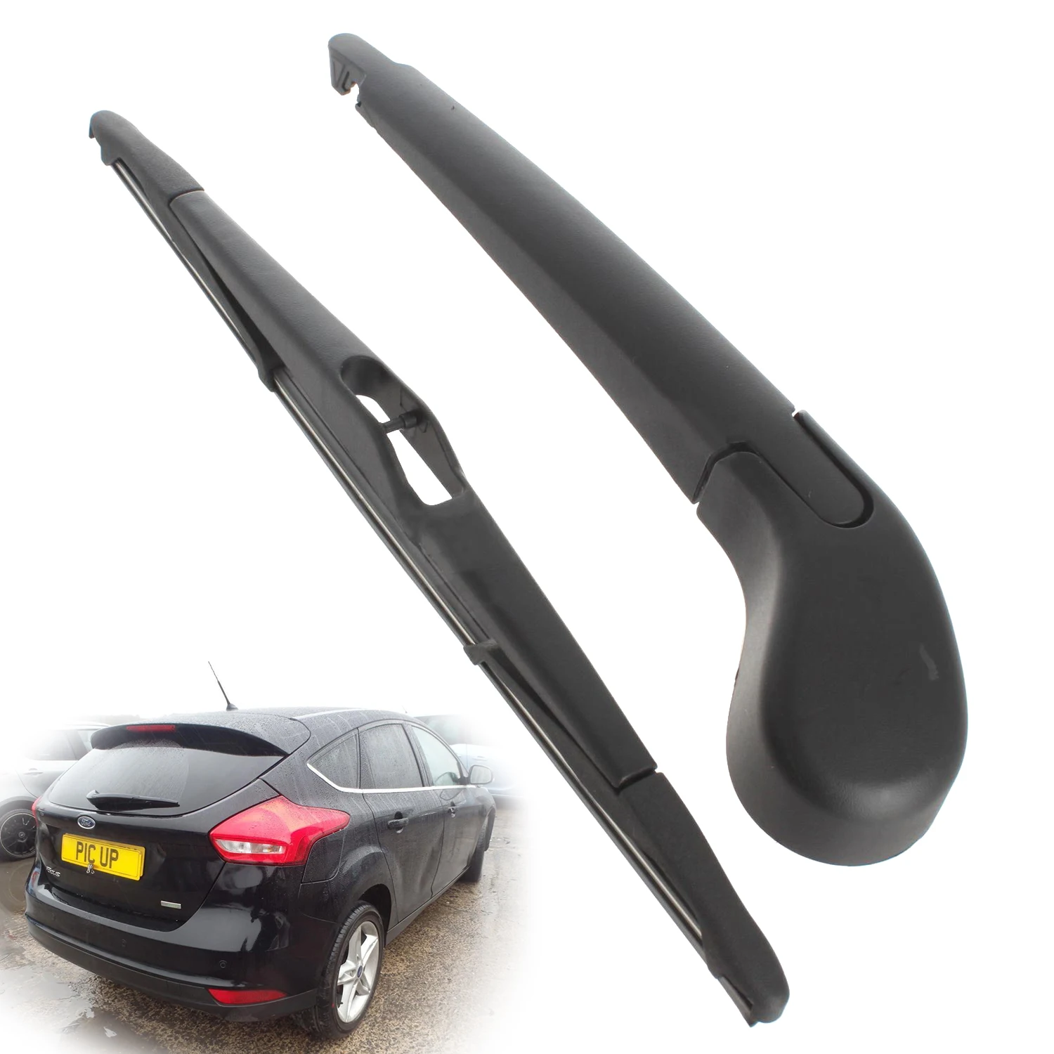 

For Ford Focus Mk3 Hatchback 2/2011-2018 Rear Windscreen Wiper Arm & Blade 30cm Windscreen Wipers & Parts Auto Parts