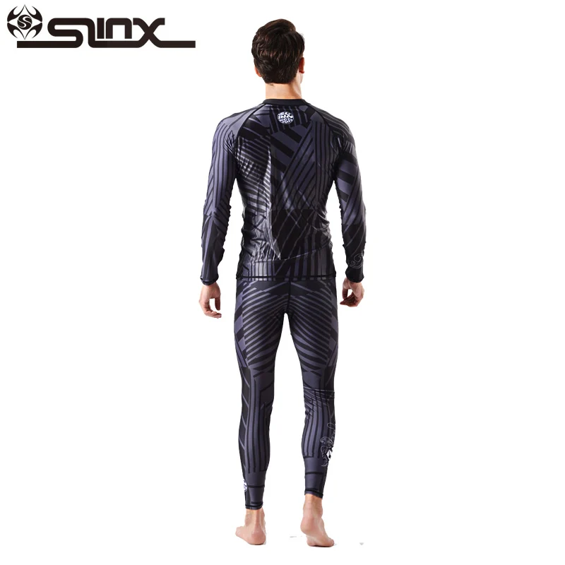 SLINX 0.5 MM Degli Uomini di Lycra Muta Anti UV Beachwear Immersioni Mare Della Pelle Rivestimento Dei Vestiti Elastico Surf Windsurf Costumi Da Bagno Nero