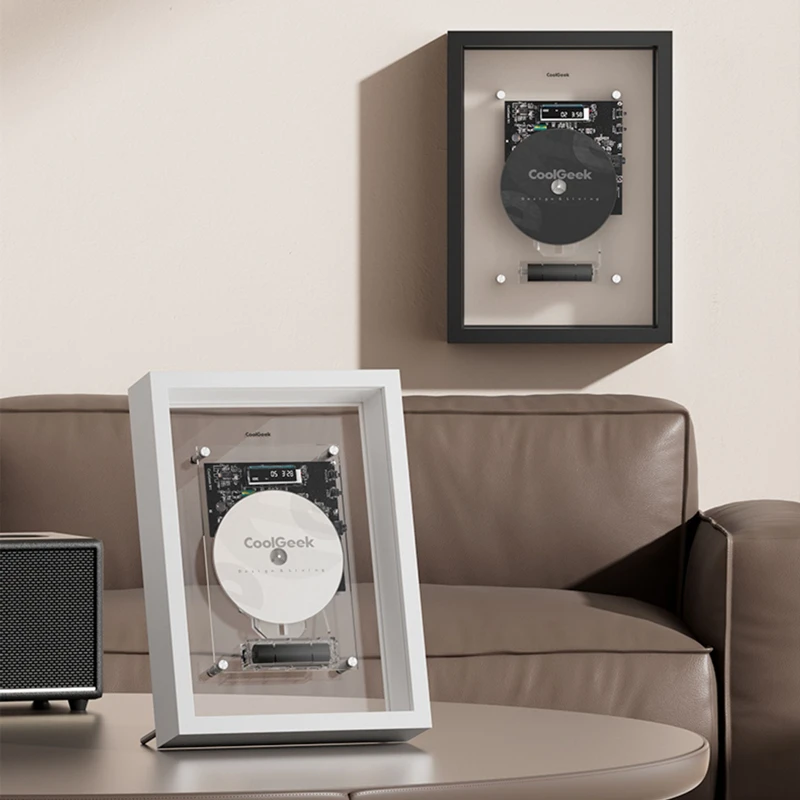 

M1 Music Frame CD Player Transparent Wall-Mounted Photo Frame Bluetooth Player