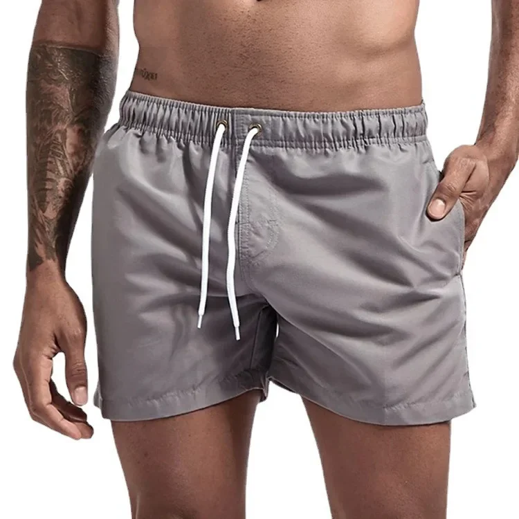 Badehose Männer Strands horts schnell trocknende atmungsaktive Bade bekleidung Slips Sommer Surfen Badehose