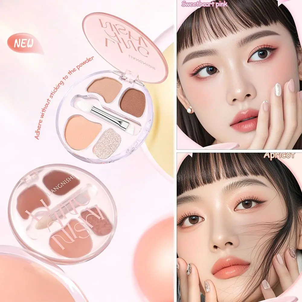Tragbarer, vier Stile Augen-Concealer, hellt die Haut auf, warmer Ton, Kontur, matte Textmarker, Make-up-Stift für Frauen, Schönheit
