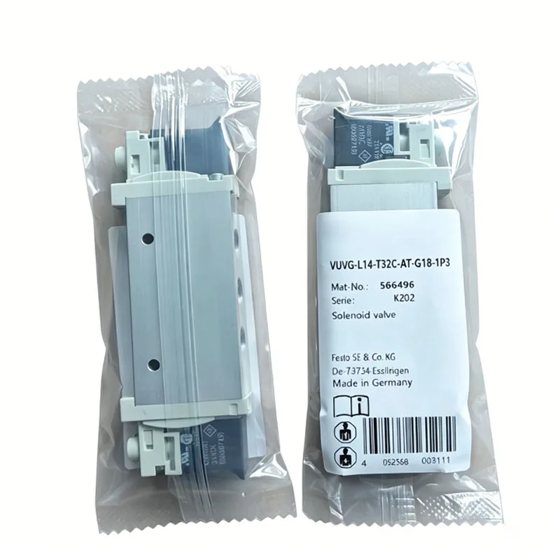 Brand new original dual control solenoid valve VUVG-L14-T32C-AT-G18-1P3 566496