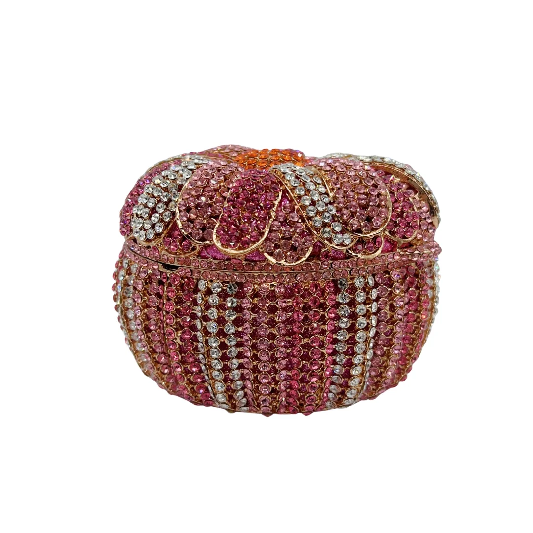 

Floral Basket Box Clutch, Woven Bloom Container Evening Bag for Women. OEM Custom Garden Purse, Low MOQ Wholesale from Factory D