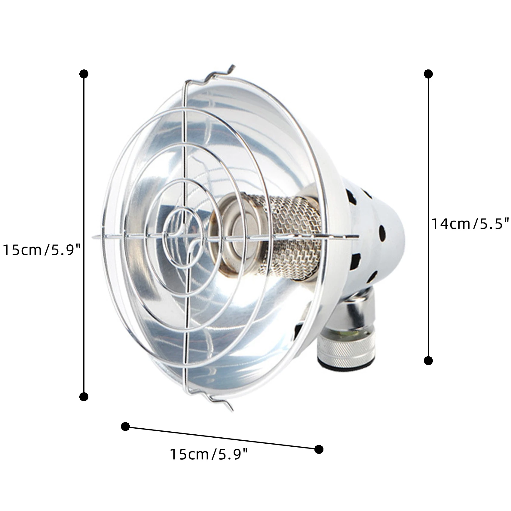 Tomshoo في الهواء الطلق سخان الغاز المحمولة الفولاذ المقاوم للصدأ خيمة دفئا لشتاء الدفء الظهر نزهة المشي لمسافات طويلة السفر شواء #4