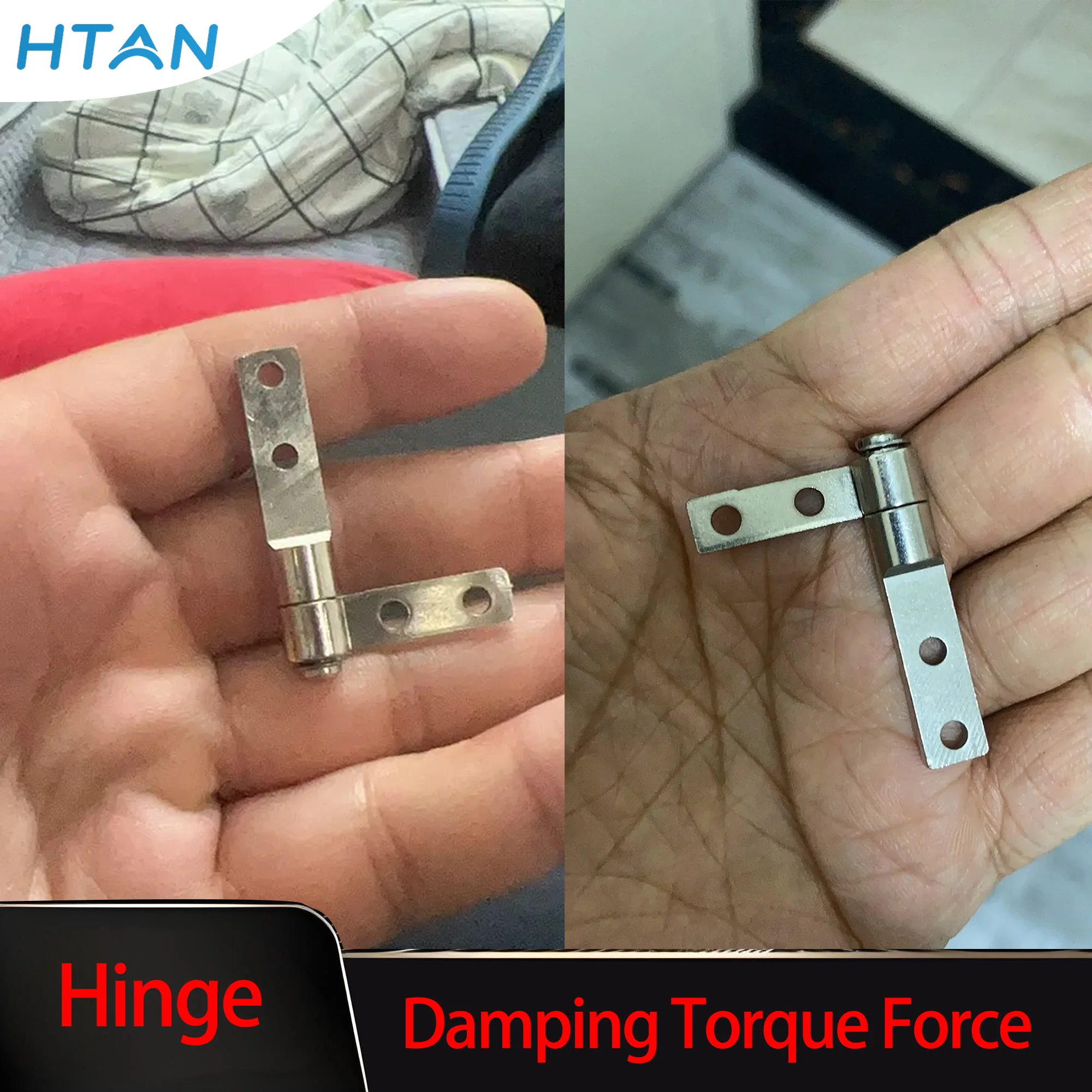 5sets Micro Damping Spindle Torque Iron Hinge Metal Random Stop Damper for Laptop Industrial Electrical Medical Equipment