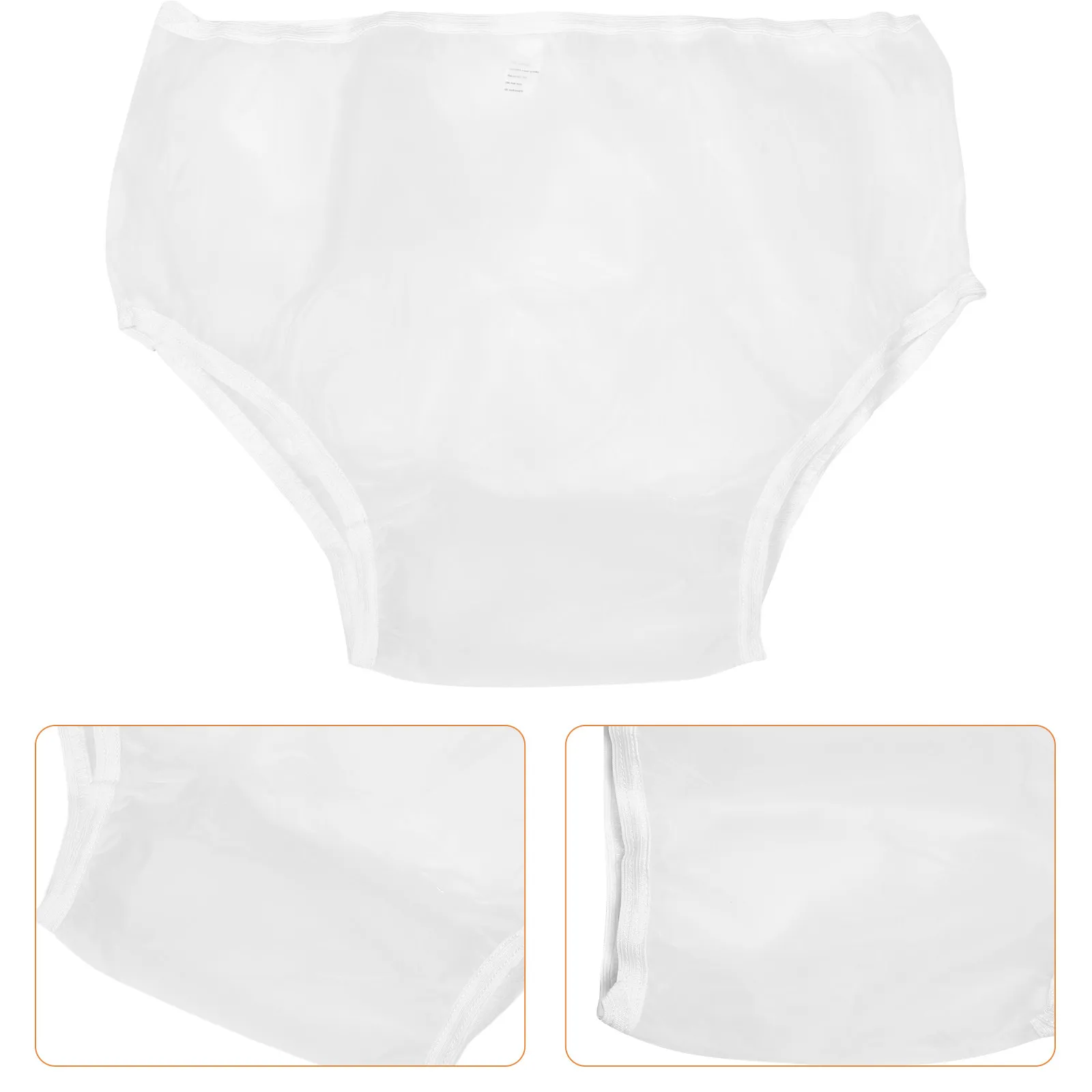 3Pcs Washable Adult Diaper Covers Waterproof Eva Material Pull-Up Pants for Elderly Leakproof Comfortable Reusable Incontinence