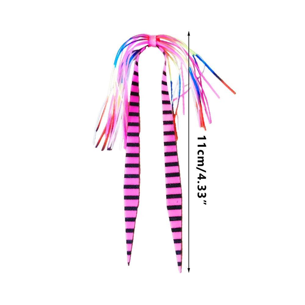 Señuelo de pesca streamer luminoso de silicona para pargo - imagen 5