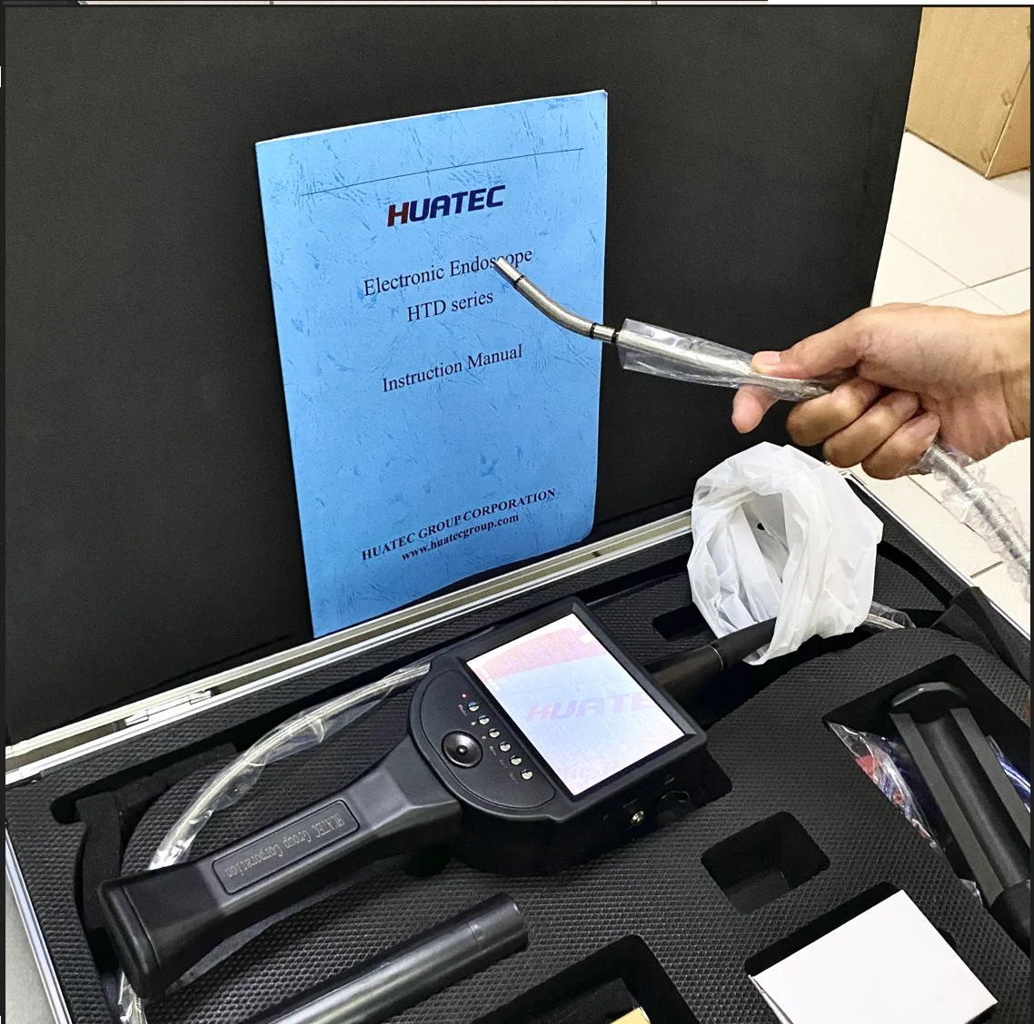 Industrial Electronic Endoscope HTD-H Series (crank 360degree)