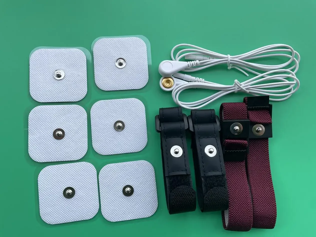 HEALY Frequency Compatible Wrist Bracelets Wrist Strap Cuff + Cables + Electrode pads