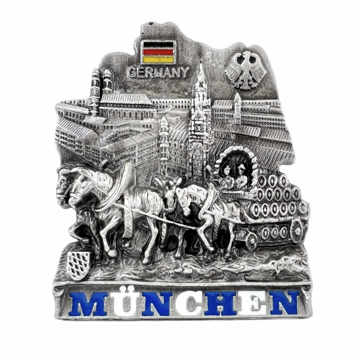 

Germany Munich Fridge Magnets Travel Memorial Magnetic Refrigerator Stickers Gift Room Decoration Collectio