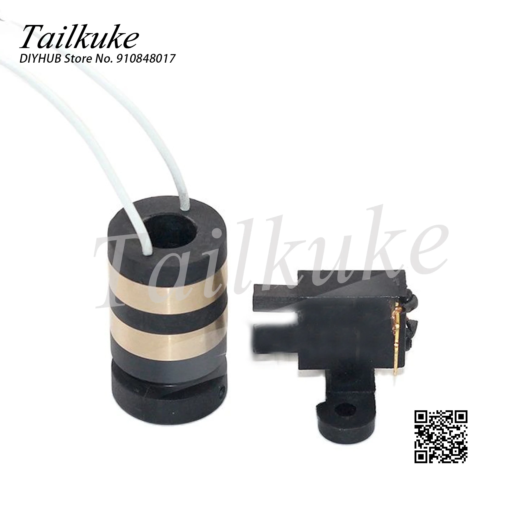 Cotton Candy Machine Accessories /2 Carbon Brush Type Conductive Slip Ring 220V380V Collector Ring Assembly