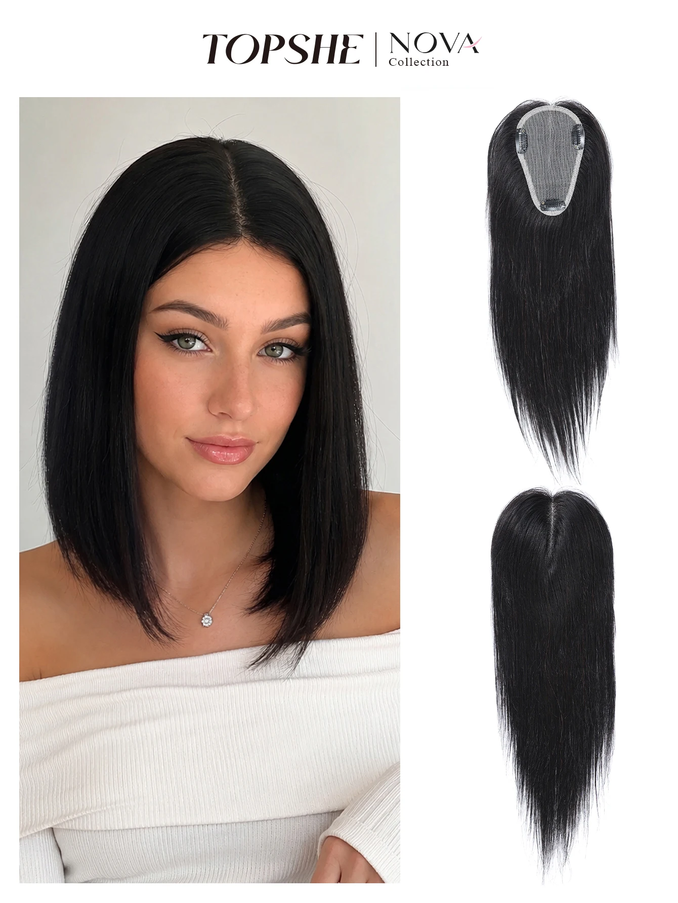 topshe-12-natural-black-hair-topper-human-hair-blend-swiss-base-clip-in-toupee-for-women-thinning-hair-loss-volume